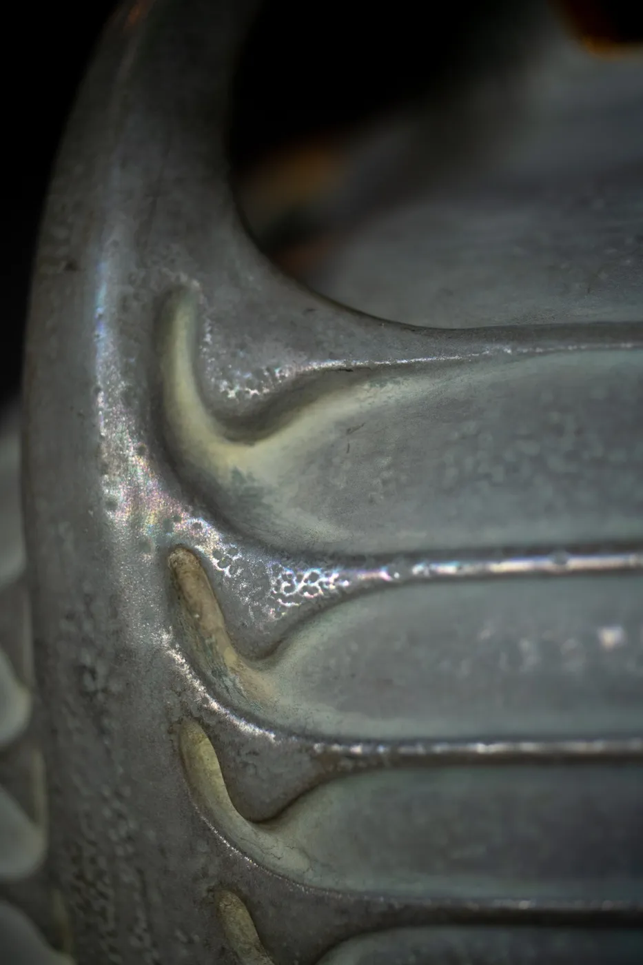 Amphora, Four-Handled, Ribbed Vase,  1906-1907