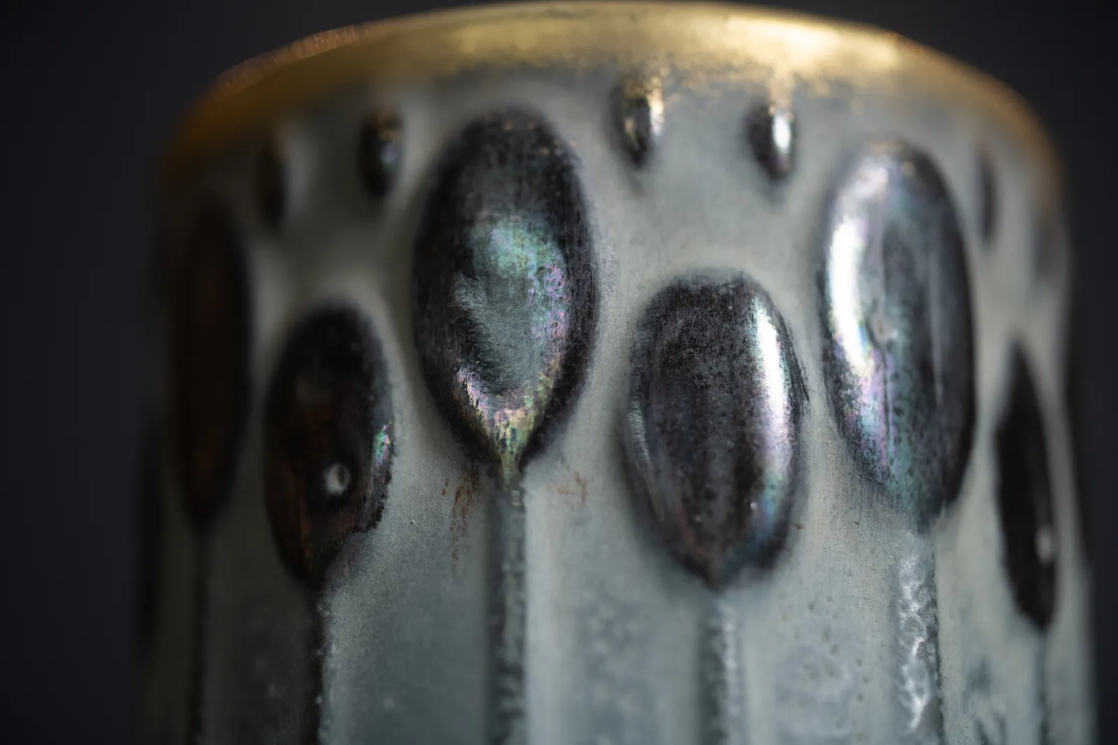Amphora, Vase with Stylized Flowers,  1906-1907