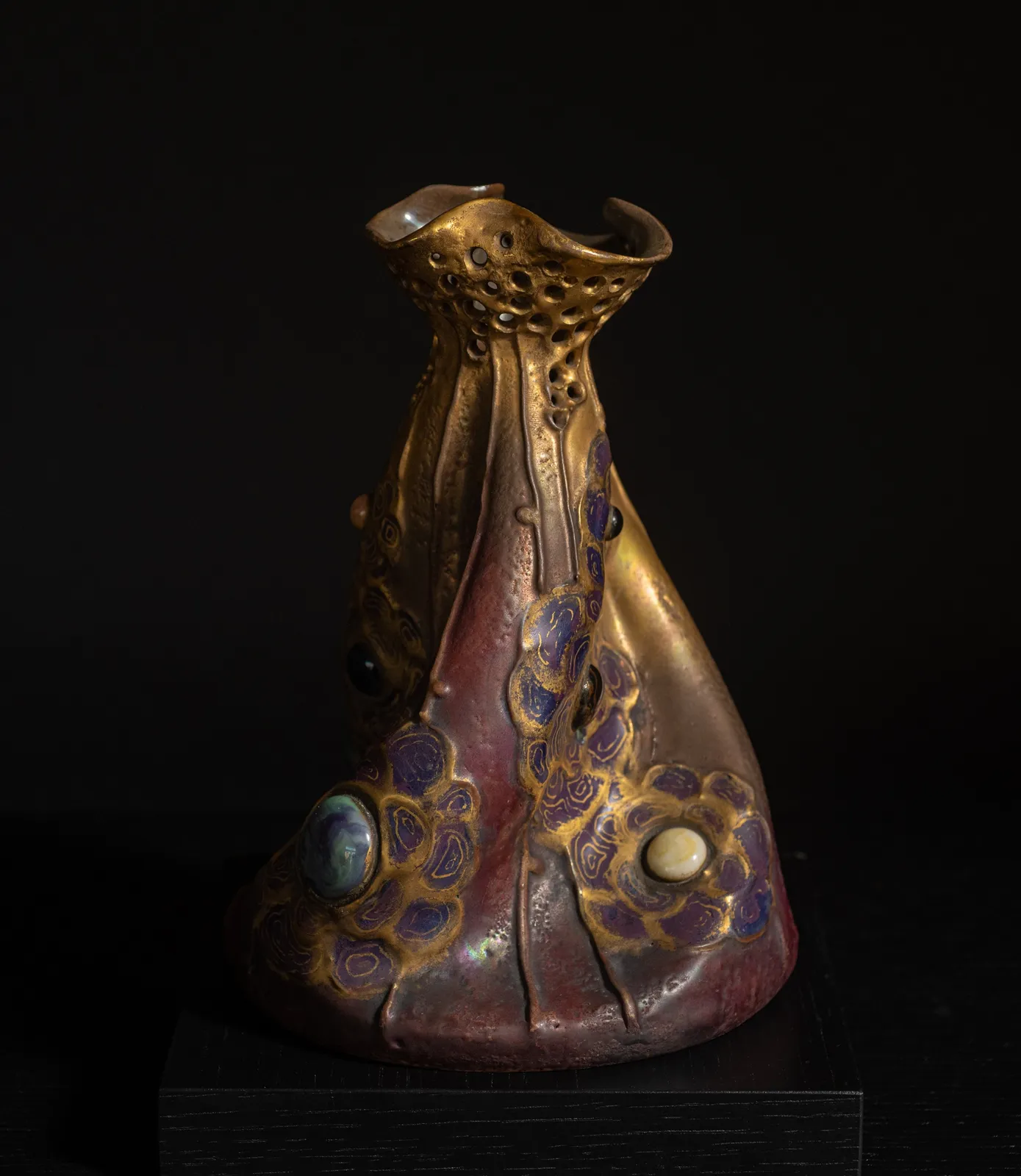 Amphora, Gres Bijou Twist Vase,  1904-1906