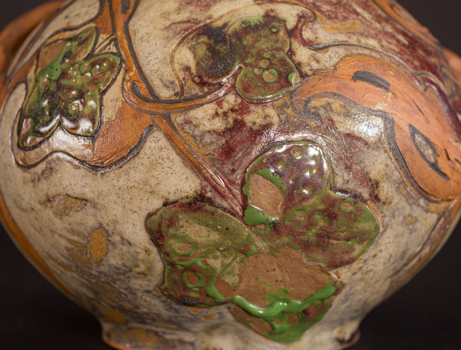 Edmond Lachenal, Vitis Vase,  c. 1902