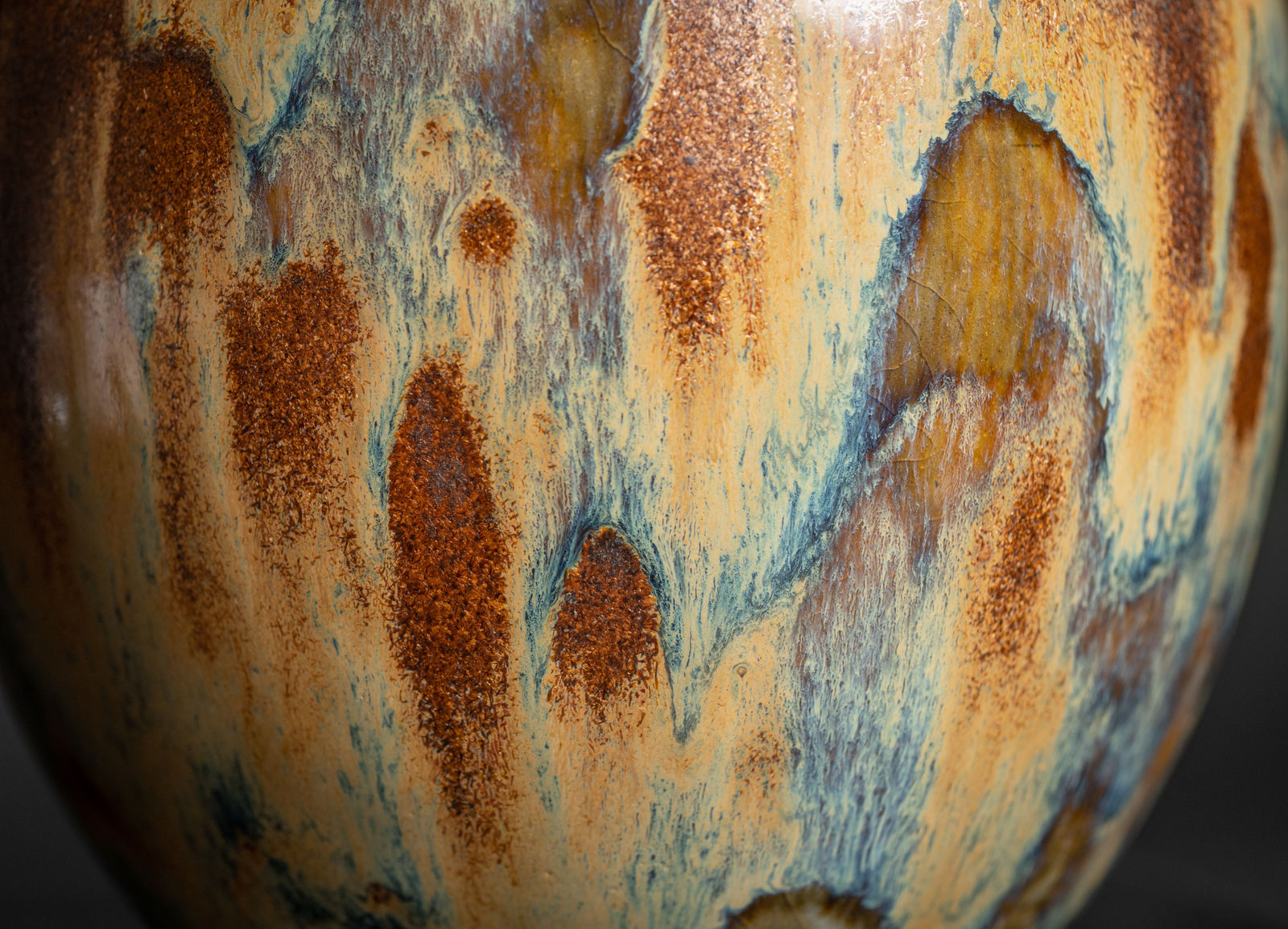 Auguste Delaherche, Copper Drip Vase,  c. 1900