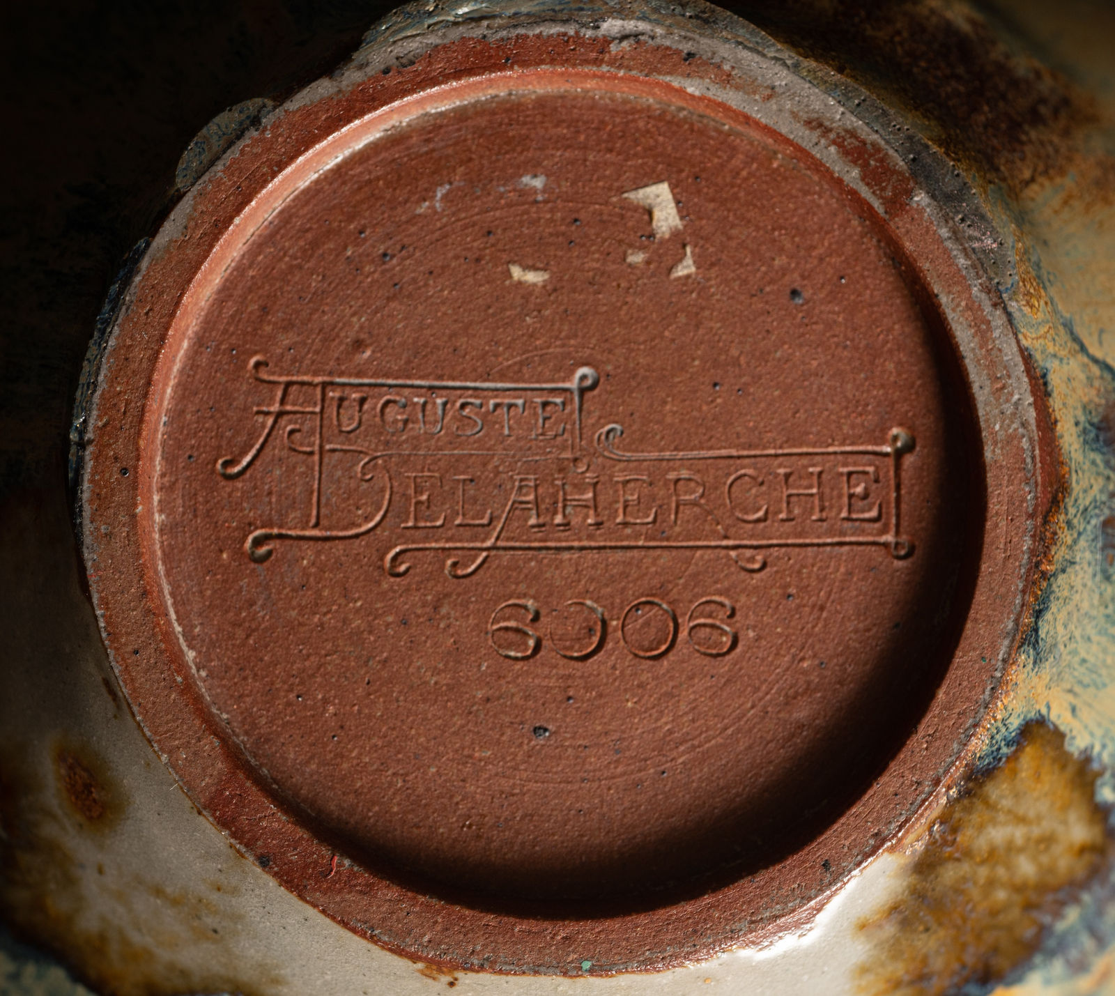 Auguste Delaherche, Copper Drip Vase,  c. 1900