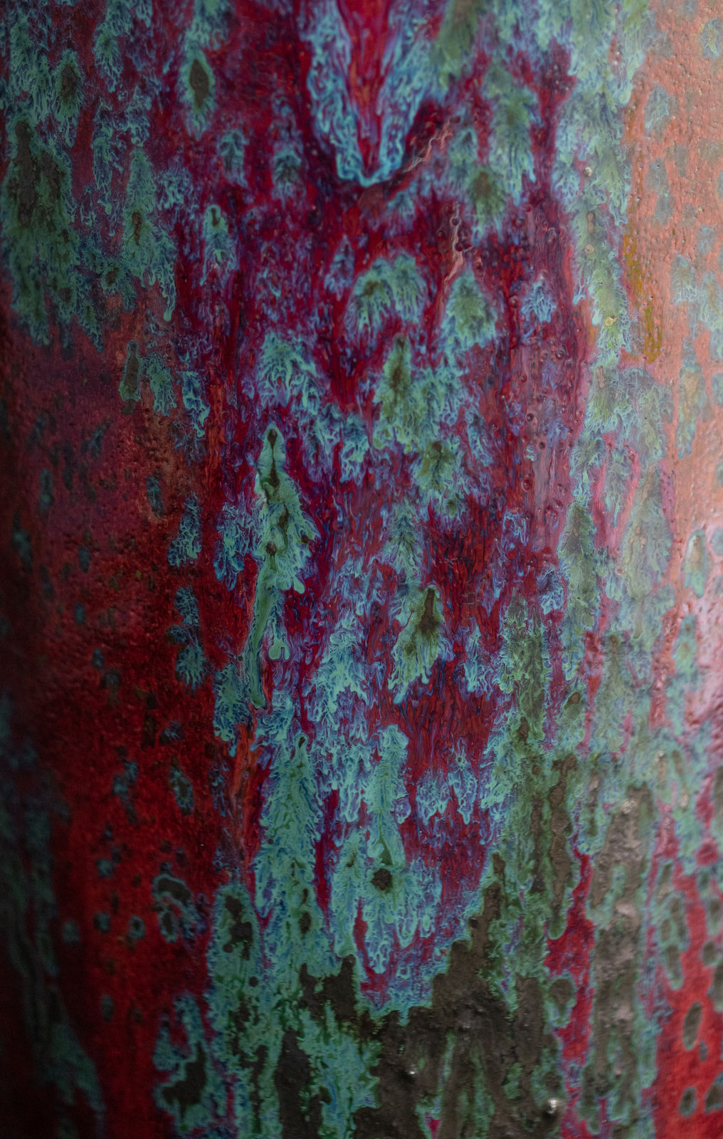 Pierre Adrien Dalpayrat, Crimson Flambe Vase,  c. 1910