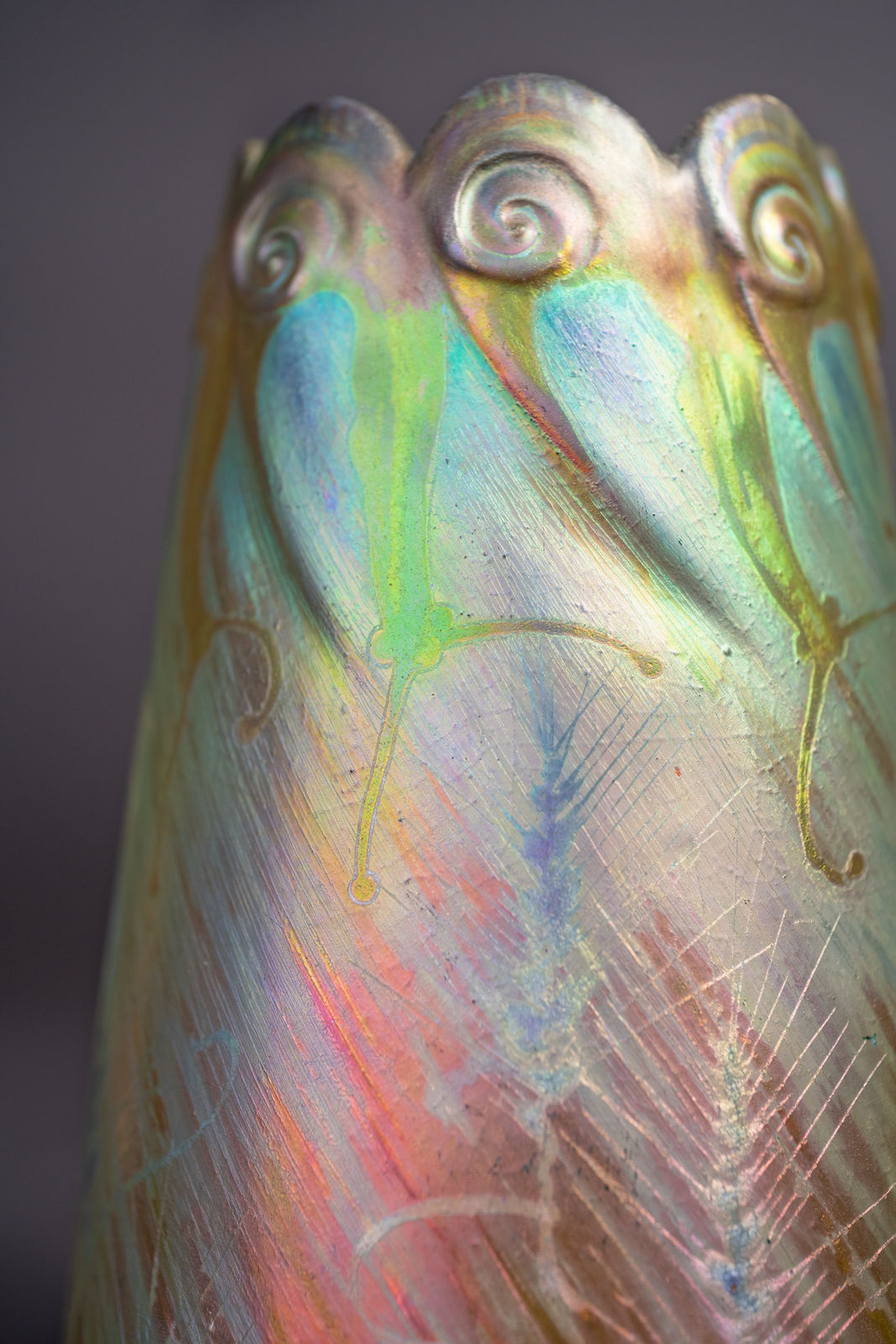 Massier, Snail Shell Vase,  c. 1900