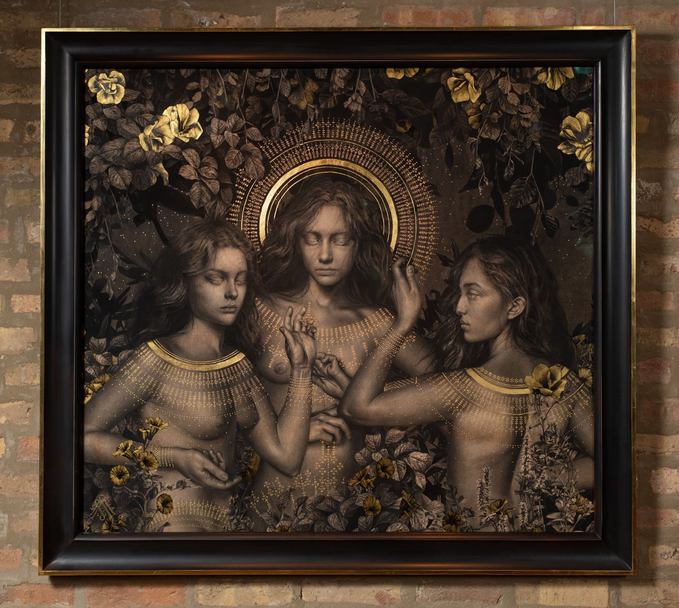 Alessandra Maria, Decima, Agrippa, and Lucia Manifesting Bloom of Morning Glory, 2022