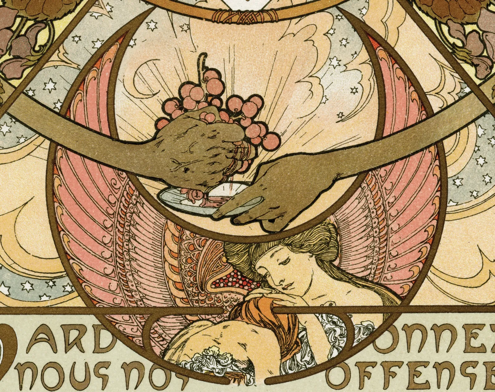 Alphonse Mucha, Forgive Us Our Trespasses,  1899