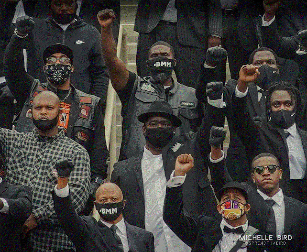 Black Lives Matter event in Long Beach, California by Michelle Bird, www.spreadthabird.com