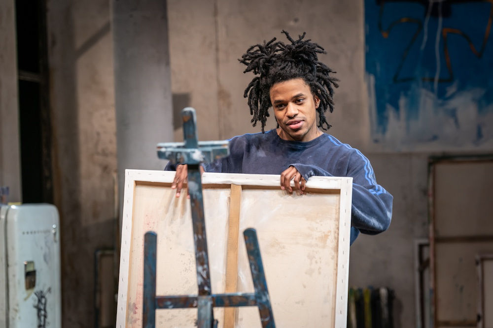 Jeremy Pope in The Collaboration (c) Marc Brenner