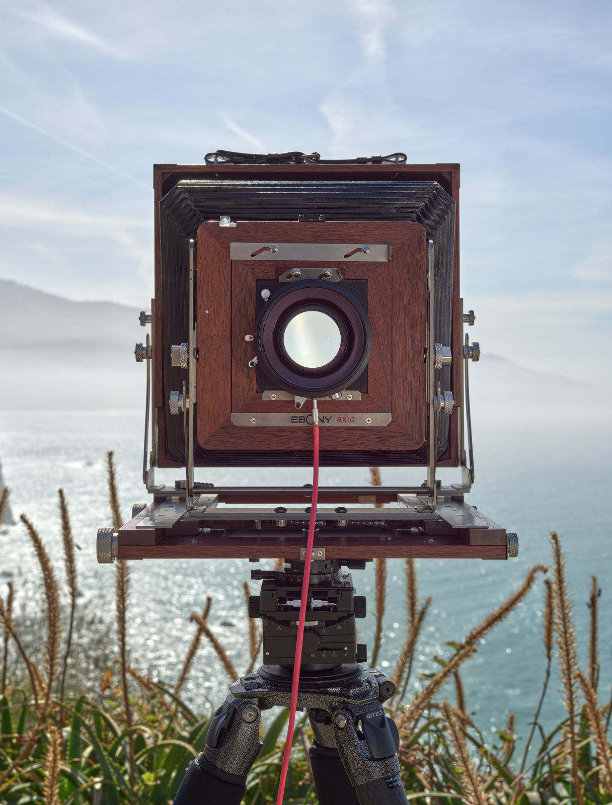Michael's Ebony 8x10 field camera in the fielD
