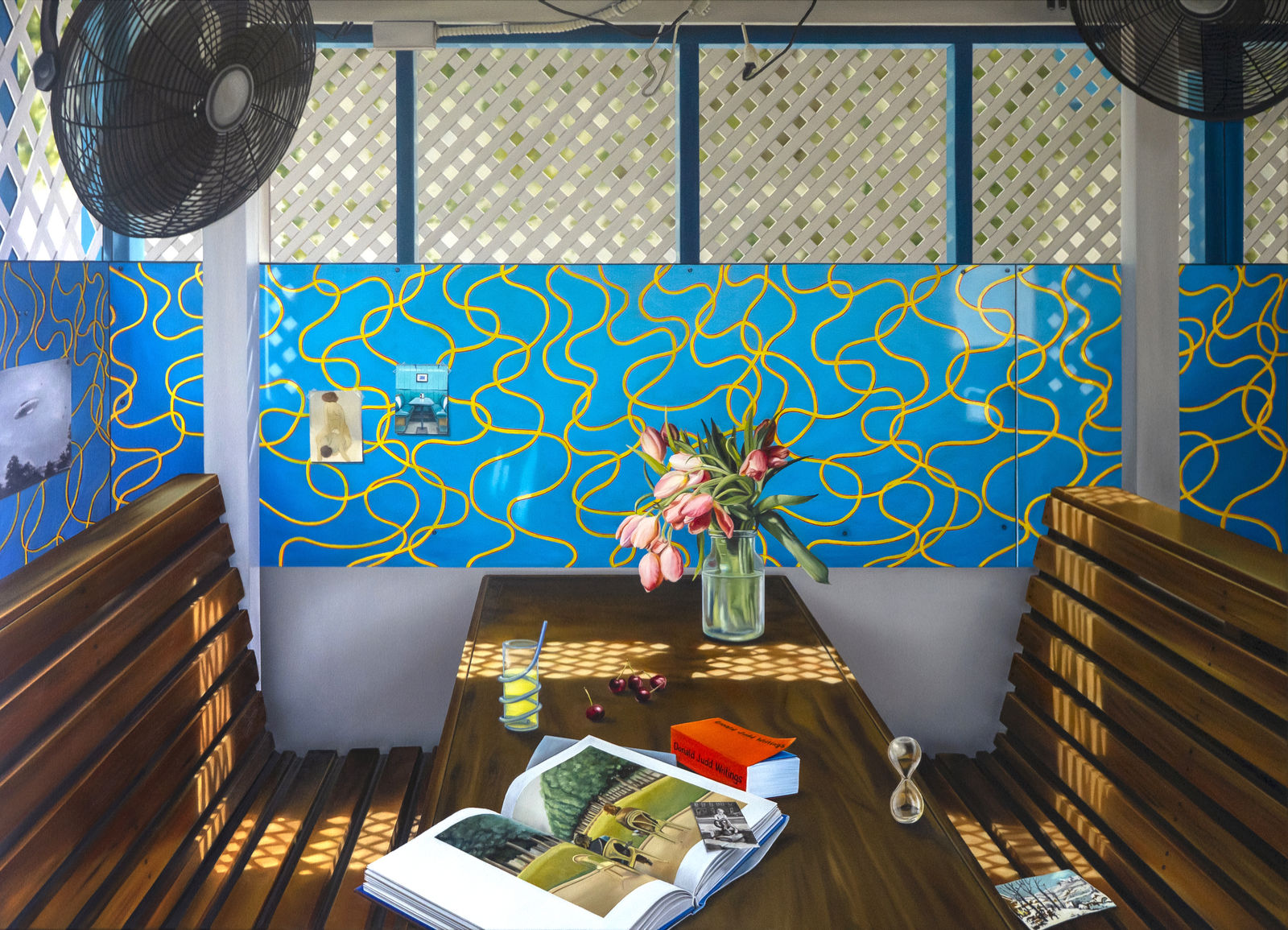 Alina Grasmann, The continuity of parks (room 5), 2021