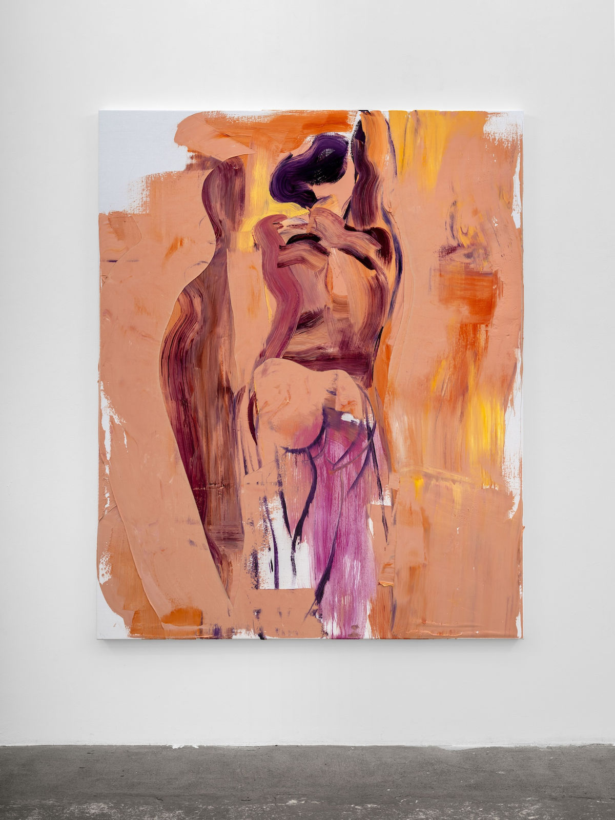 Sebastian Hosu, Back into Orange-Ocher Void, 2025