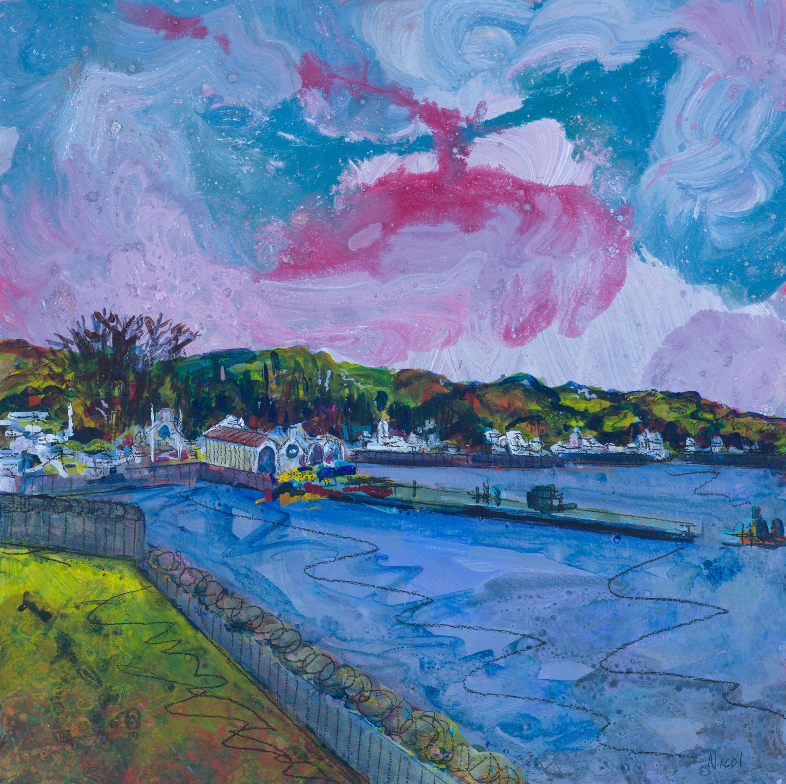 Ruth Nicol, Boat Brae and the Firth of Tay