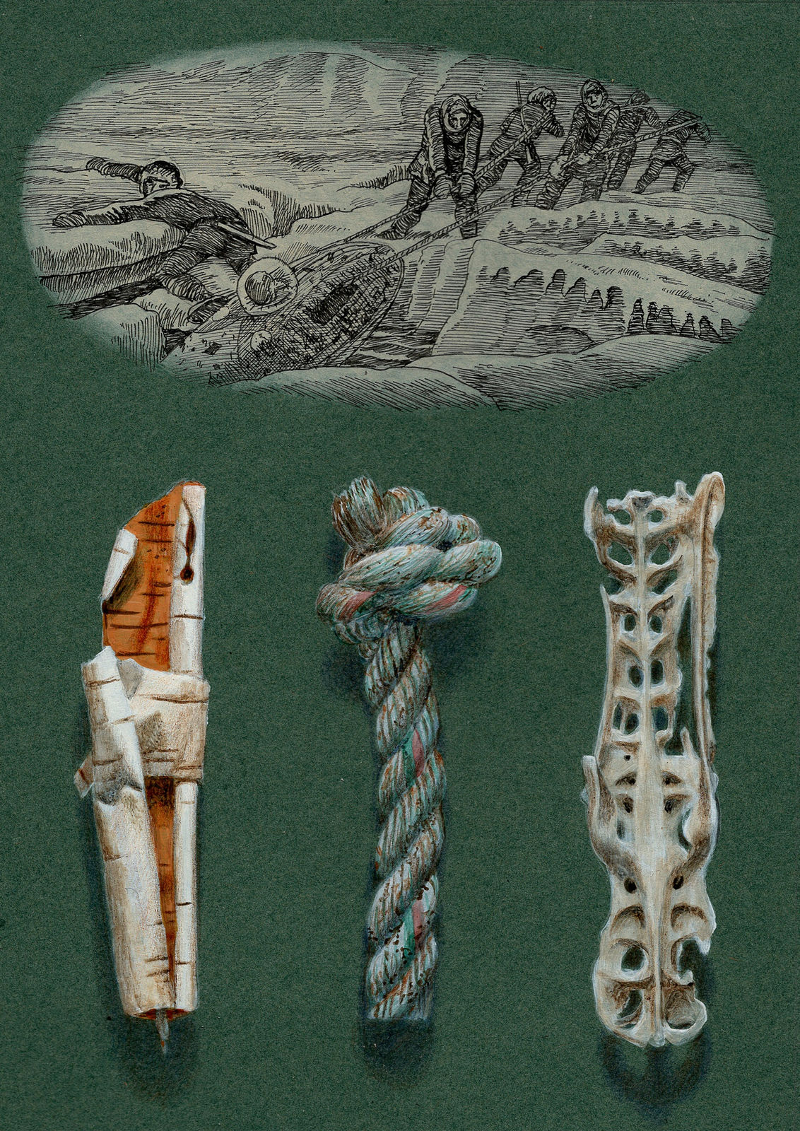 Reinhard Behrens, Dangers of Sledge-Travelling