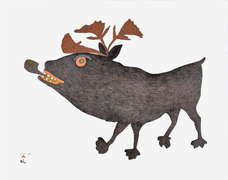 Papiara Tukiki, SMOKING CARIBOU, 2015