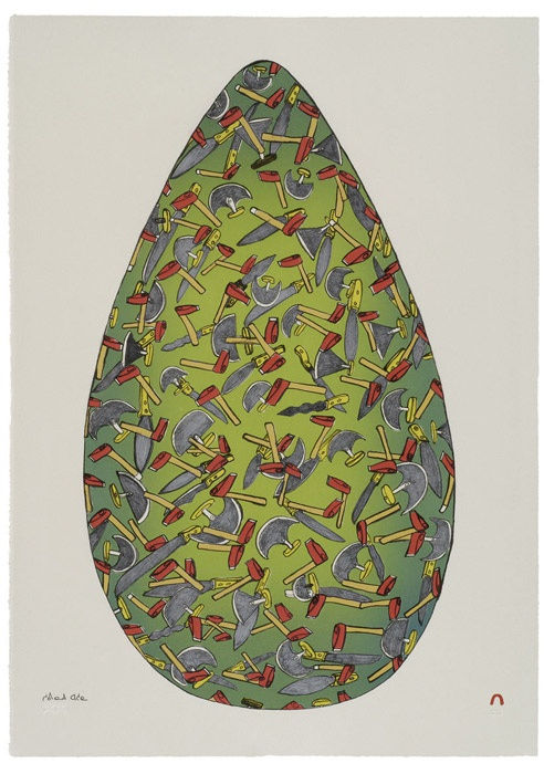 Shuvinai Ashoona, EGG, 2006