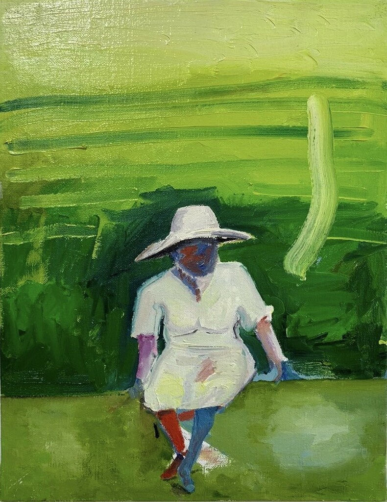 Federico Luger, Sufragete on the green, 2020