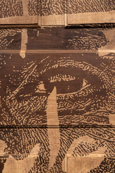 Alexandre Farto aka Vhils, Inlay series #01, 2025