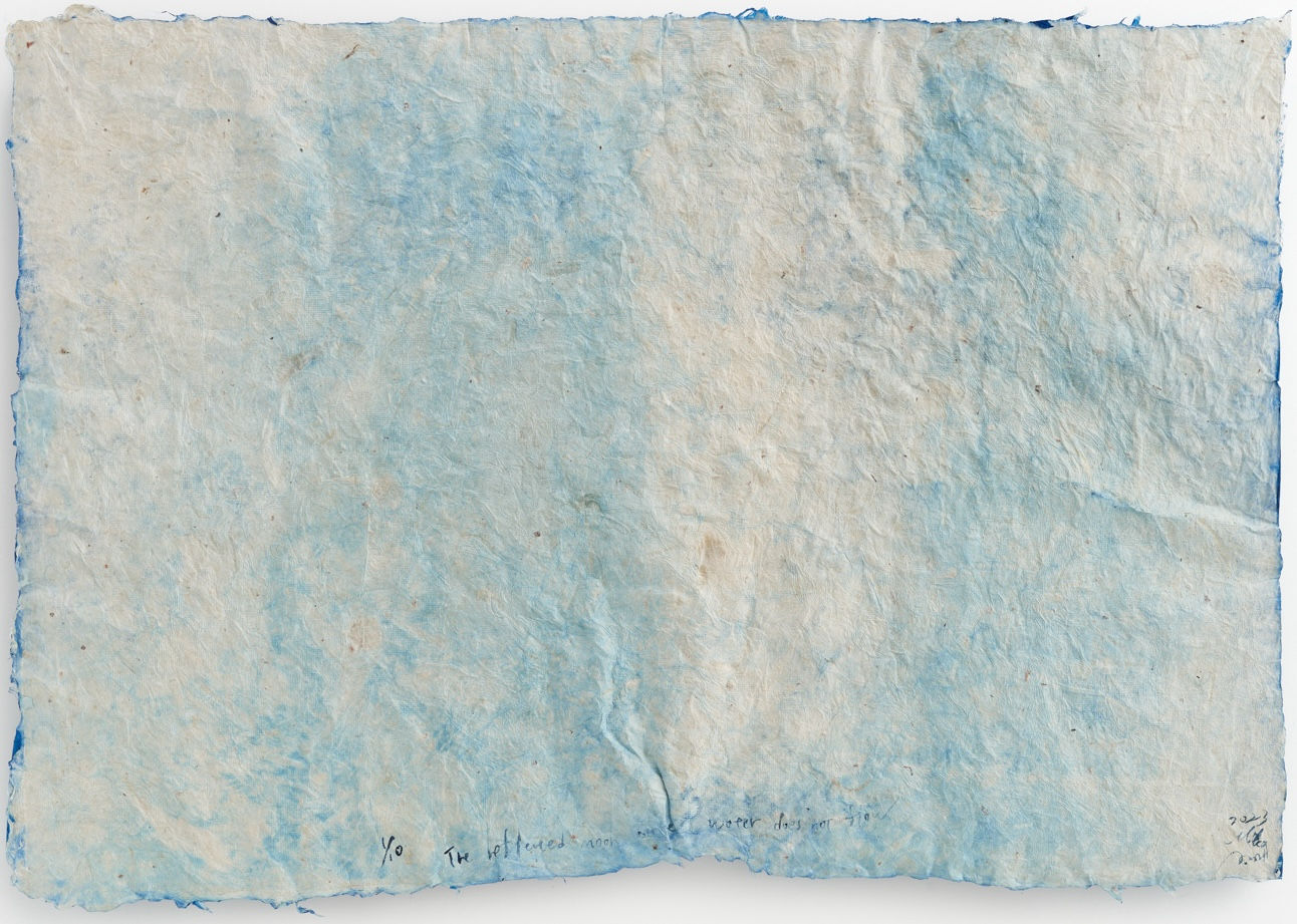 堀江 美佳, The reflected moon on the water does not flow 1/10, 2024