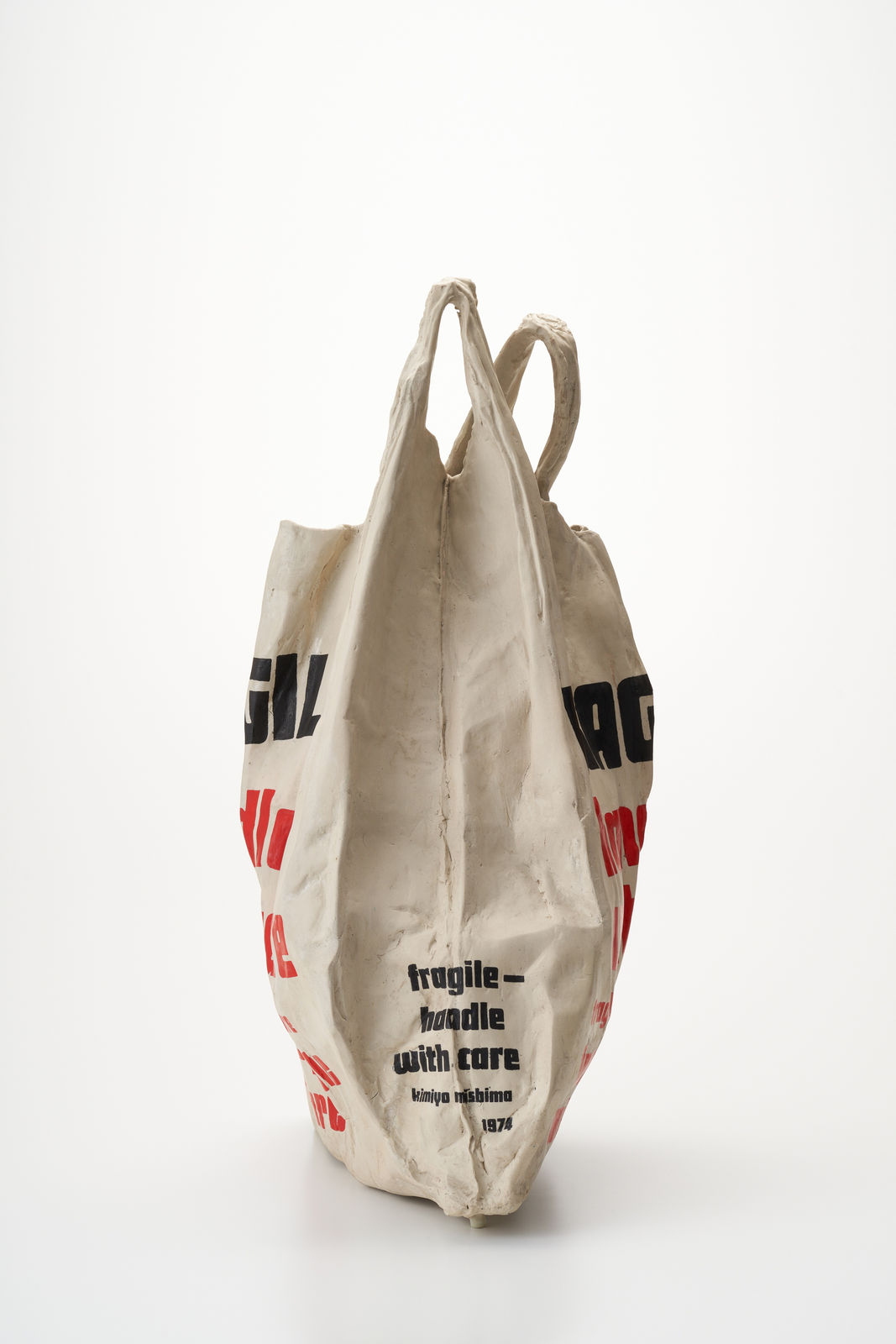 三島 喜美代, Paper Bag A, 1973