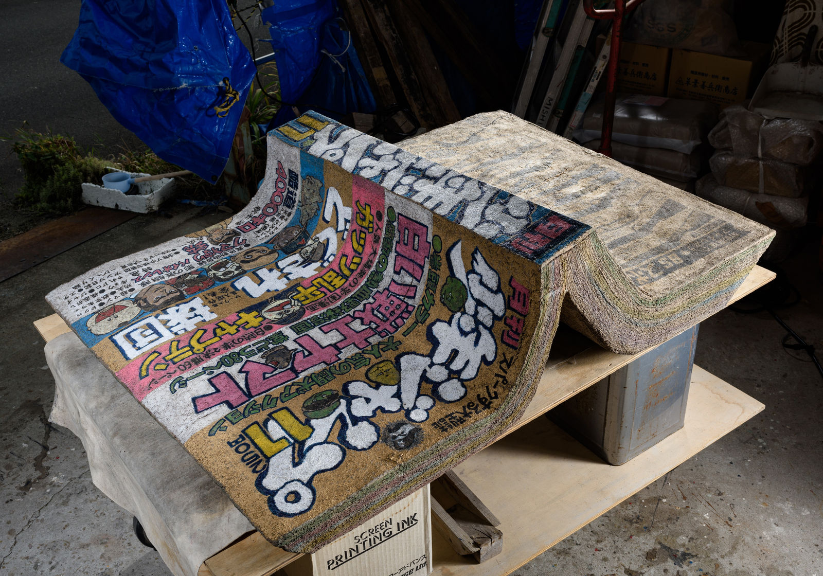 三島 喜美代, Comic Book 03 (Comic Book 03-2), 2003