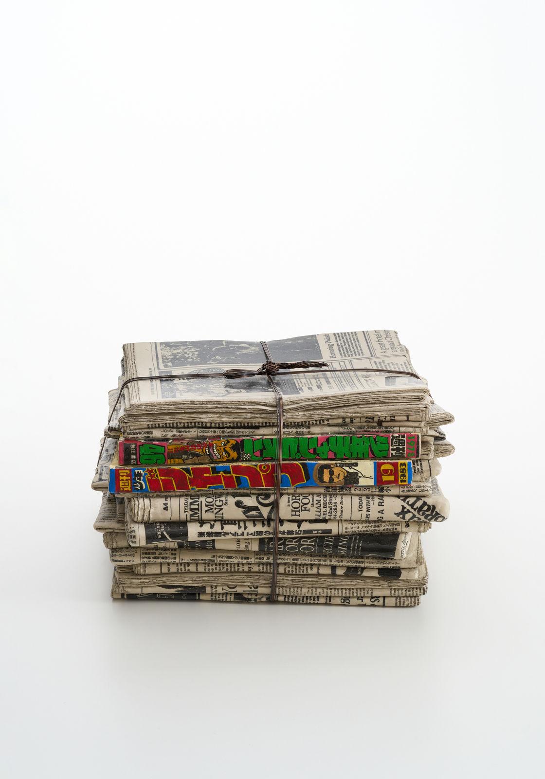 三島 喜美代, Newspaper 24-P, 2024