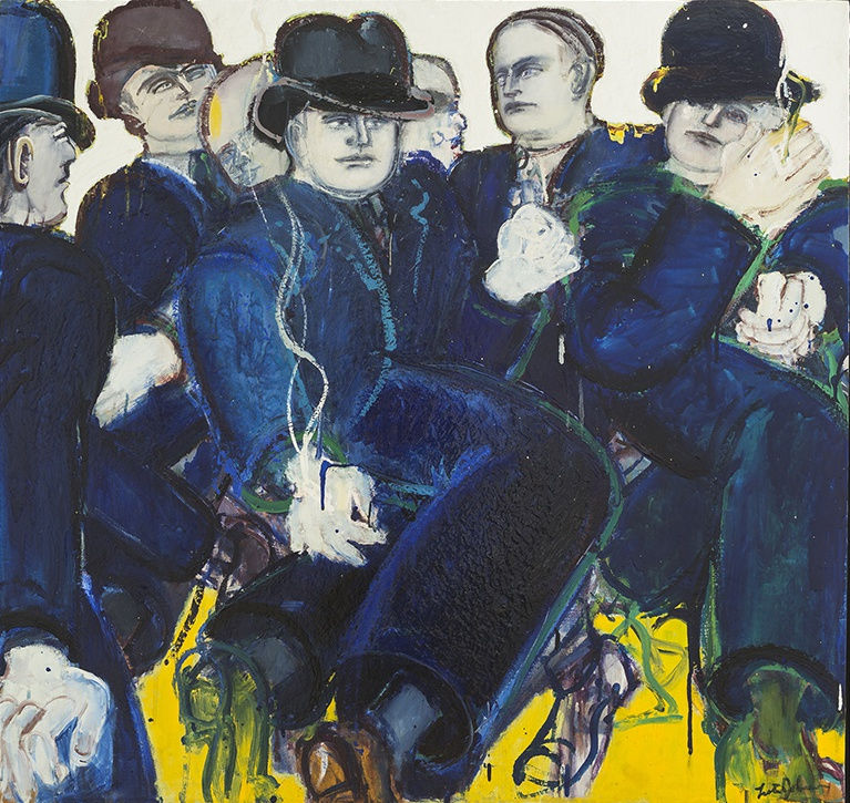 Lester Johnson, City #3, 1972