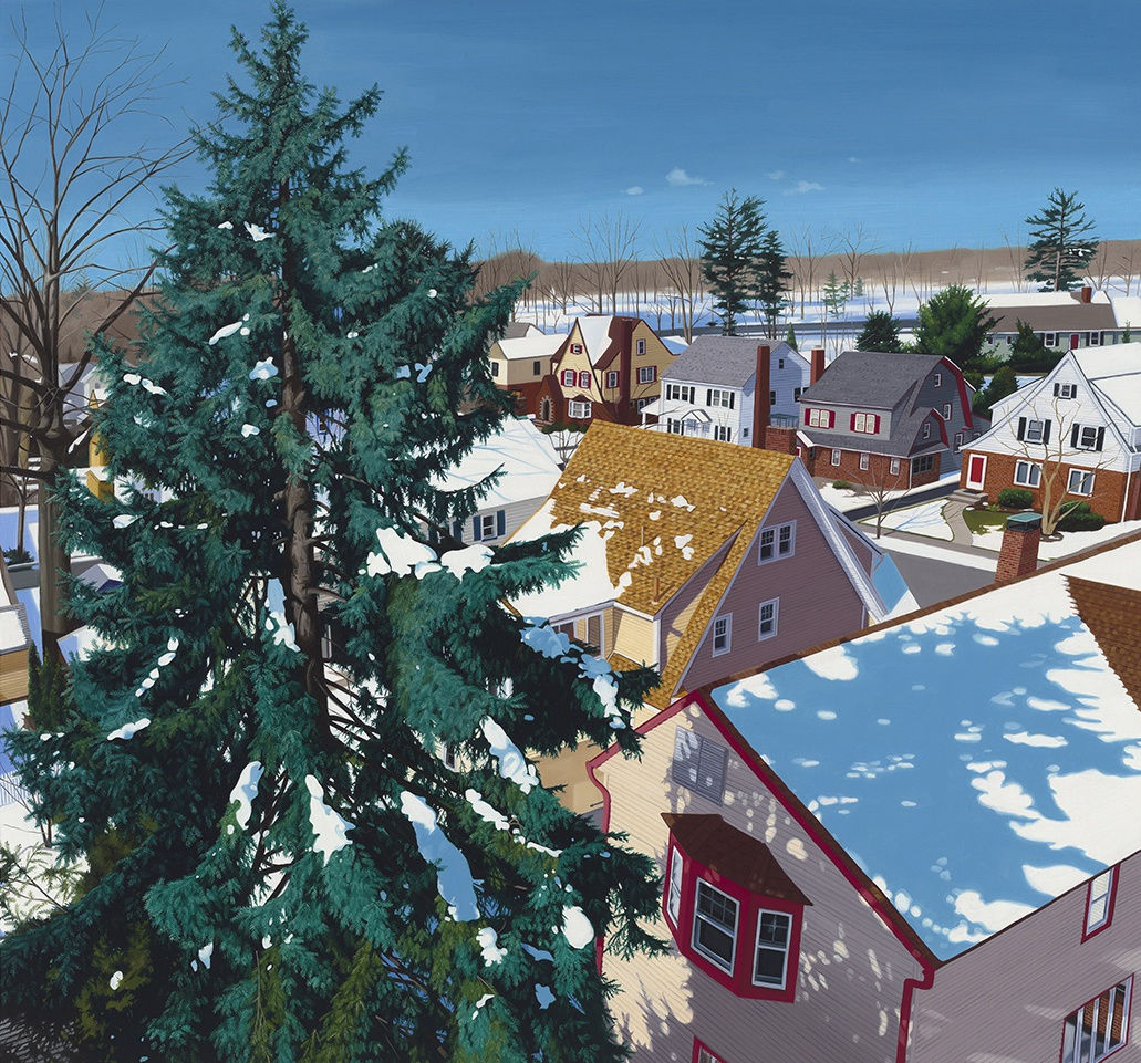 Jessica Rohrer, Evergreen with Shadow, 2018