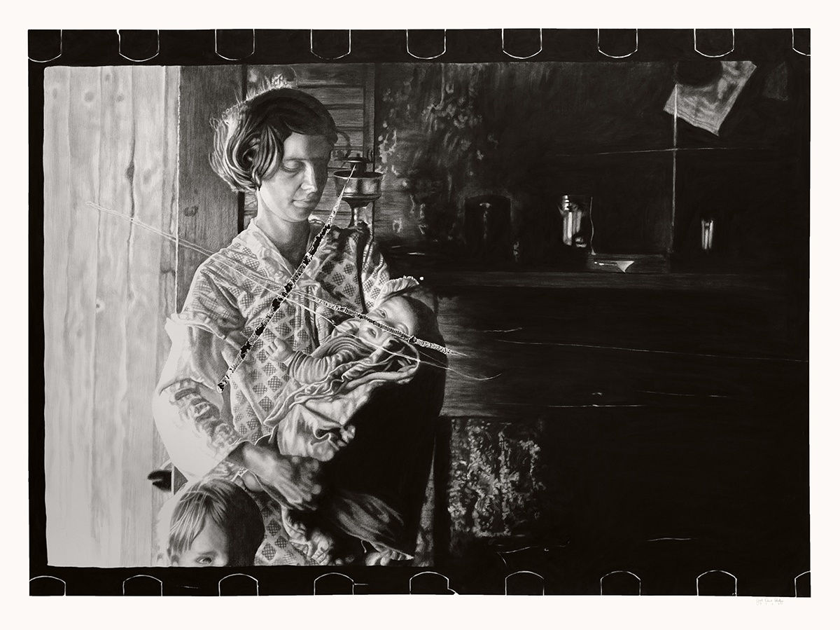 Joel Daniel Phillips , Killed Negative #96 / After Ruth Rothstein, 2023