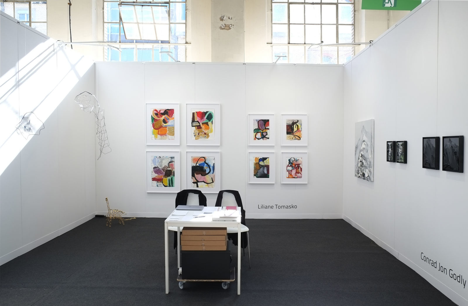 © Art Salon Zürich 2023, Liliane Tomasko, Conrad Jon Godly, Constantin Luser