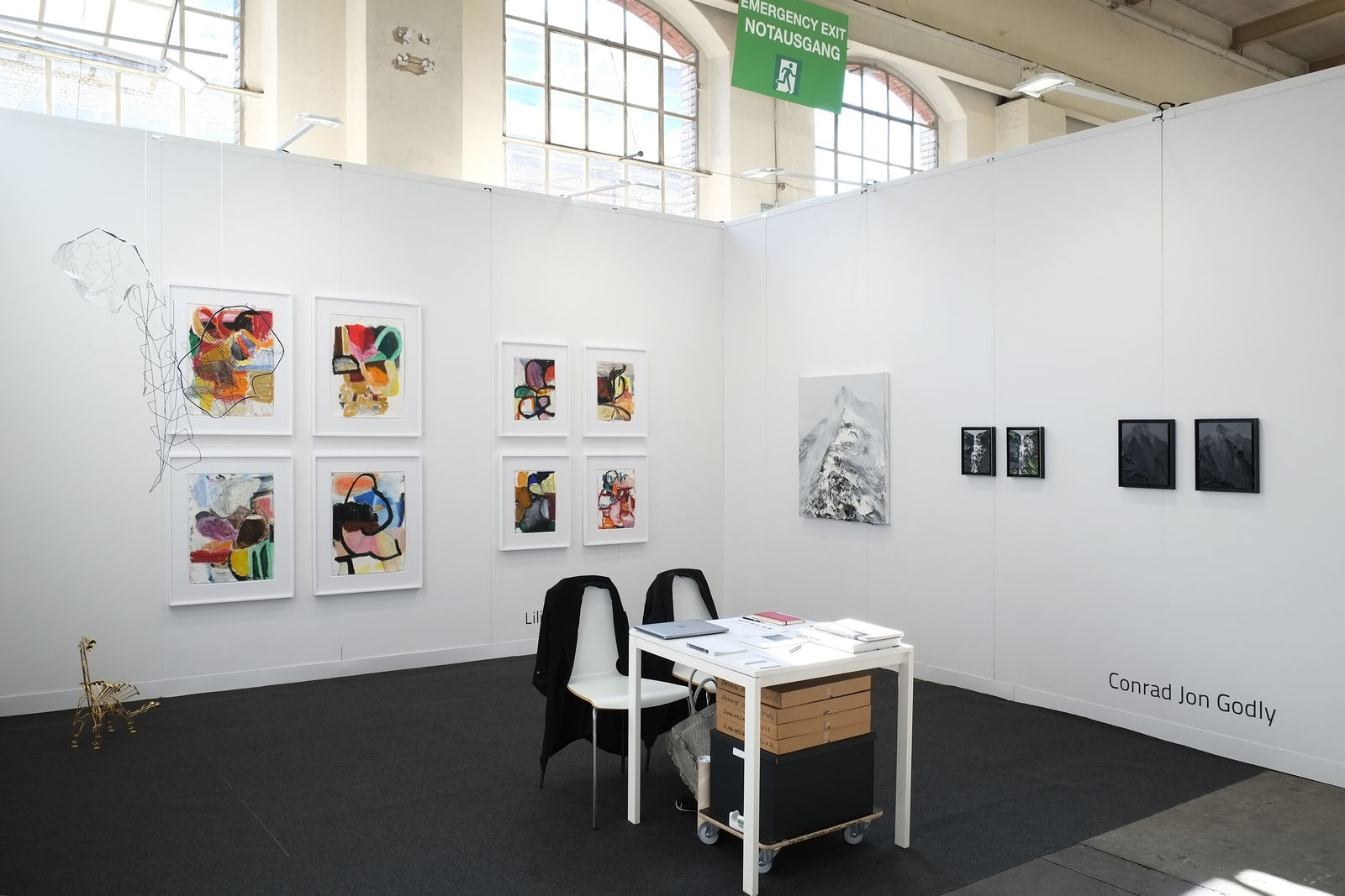 © Art Salon Zürich 2023, Liliane Tomasko, Conrad Jon Godly, Constantin Luser