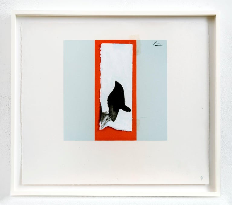 Robert Motherwell, Untitled (Collage study for Berggruen Series), 1980