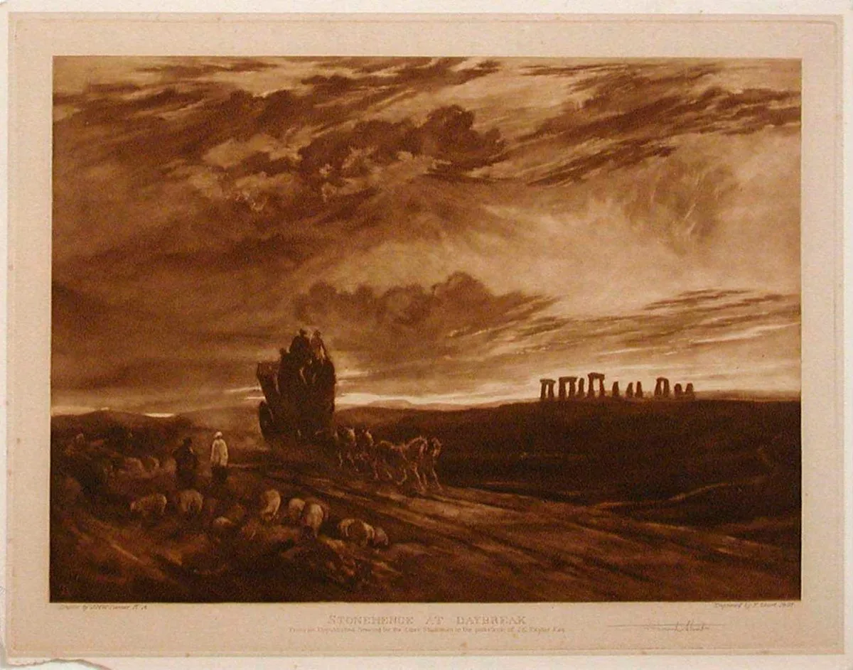 J.M.W. Turner, Stonehenge at Daybreak, c.1873