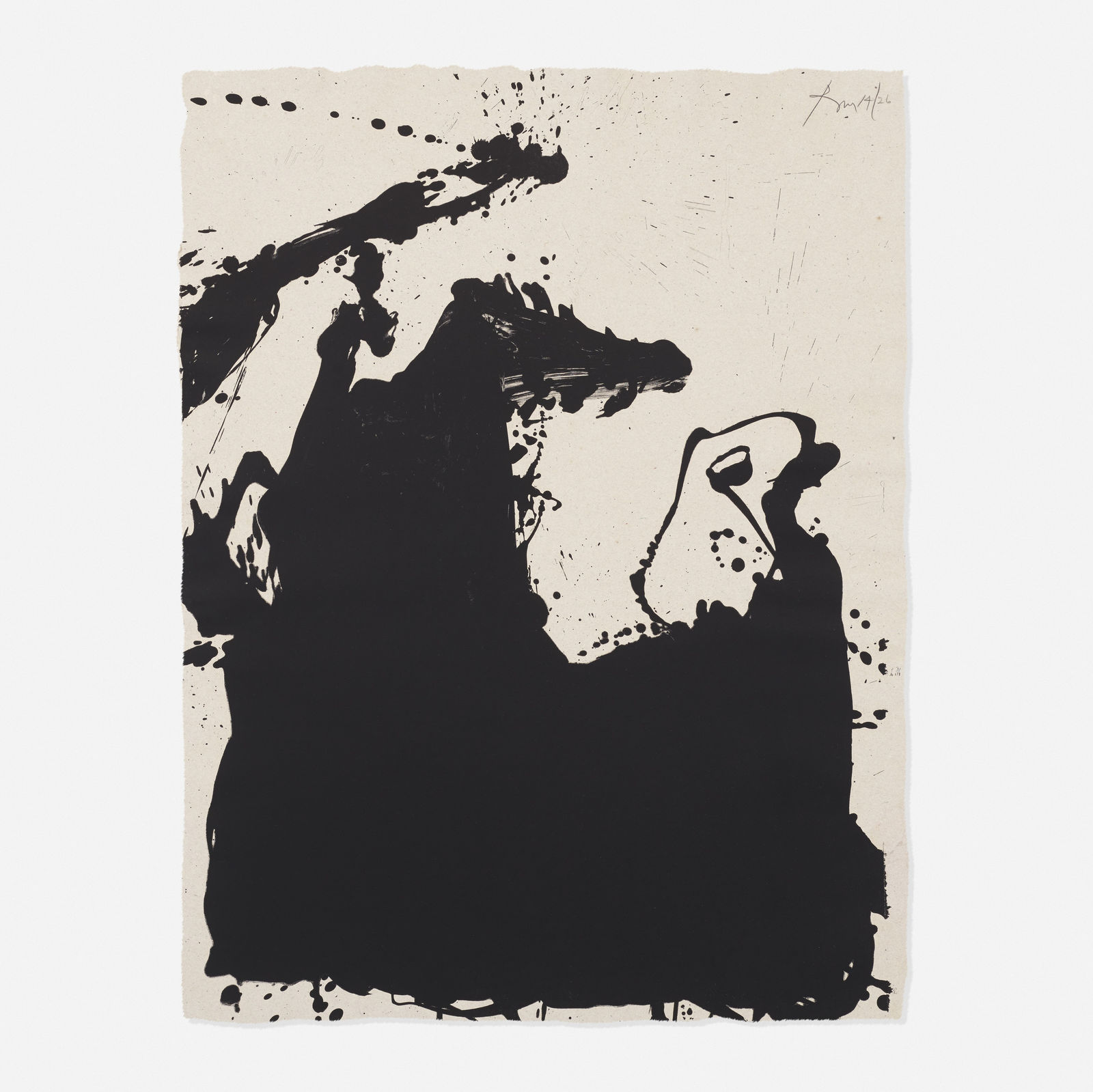 Robert Motherwell, Monster, 1975