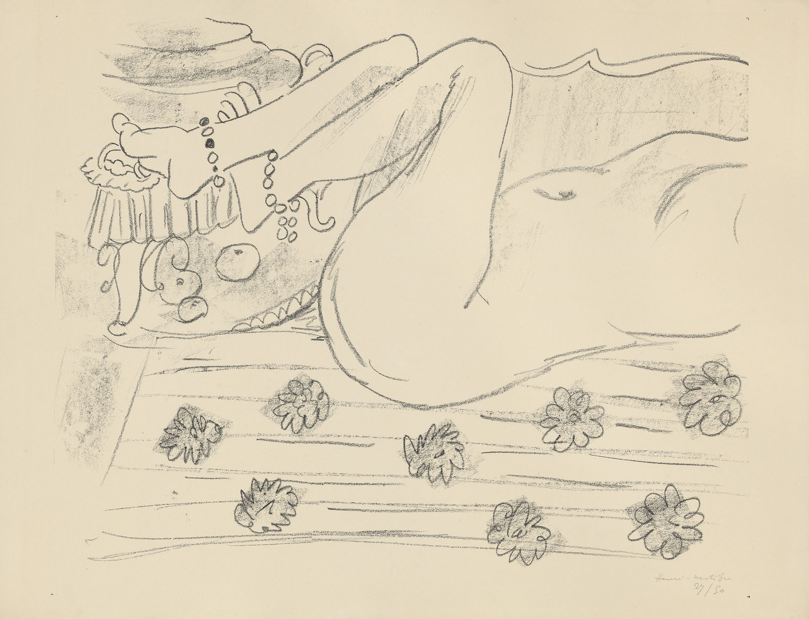 Henri Matisse, Nu. Étude d’un mouvement de jambes, 1929