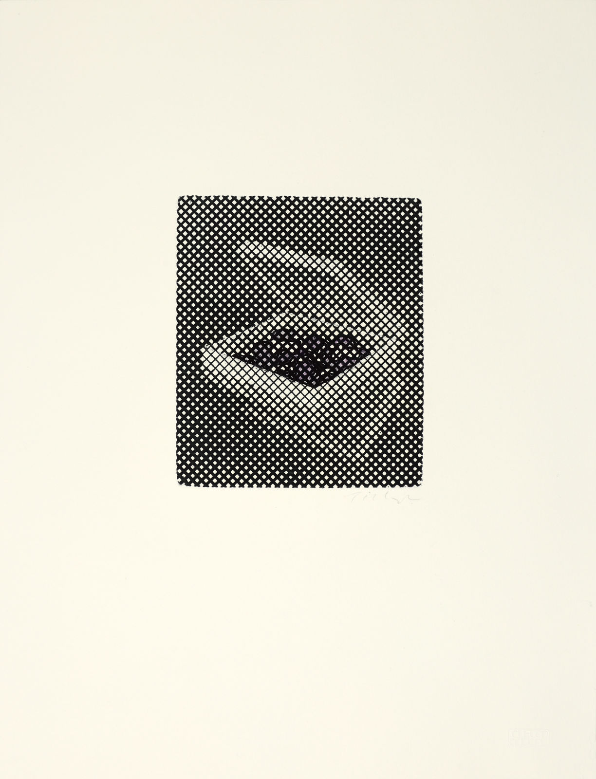 William Tillyer, This box was full of violet bonbons 'Pearls of the Pyrenees', 1974/2018