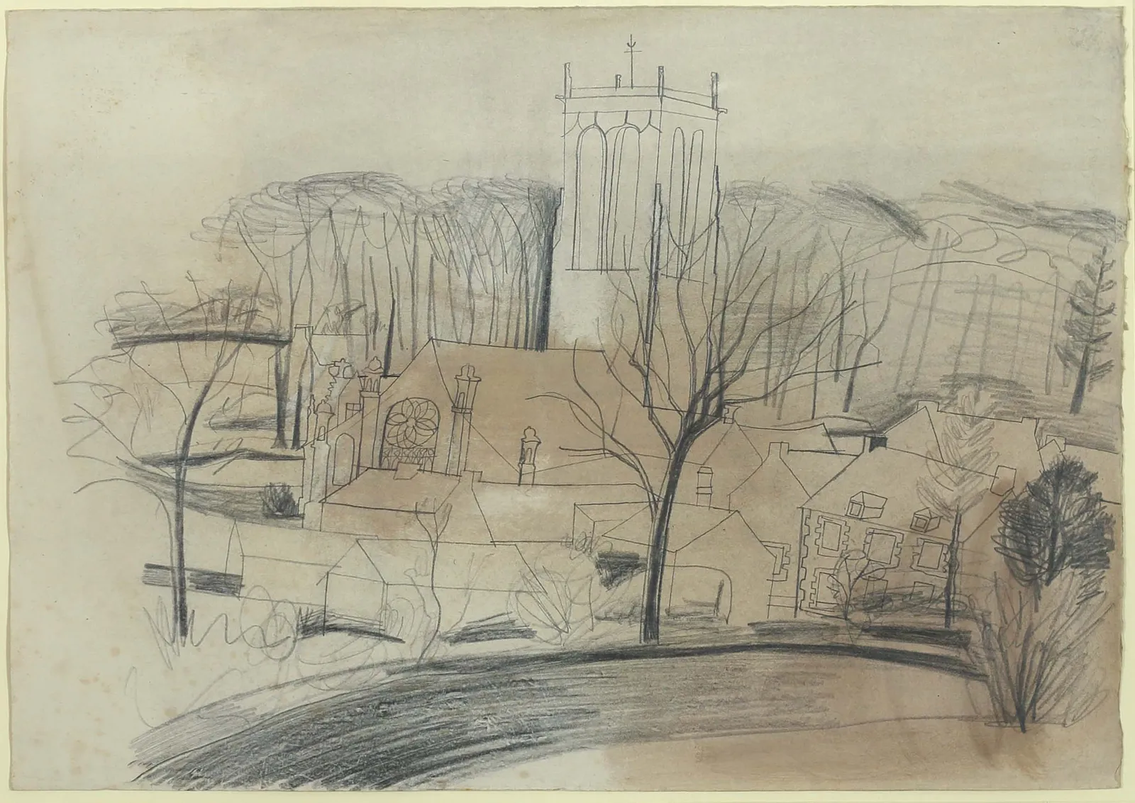 Ben Nicholson, St. Herbot Huelgoat, 1949