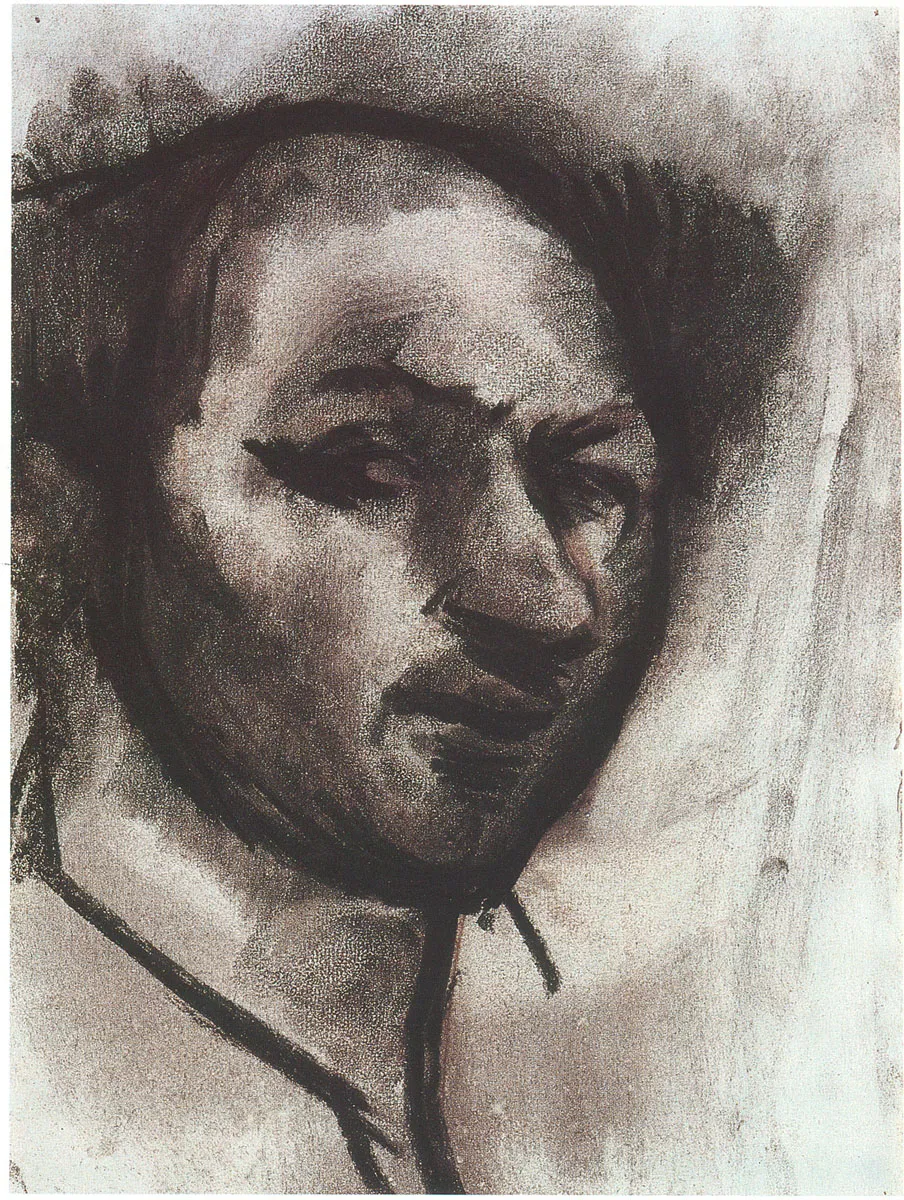 David Bomberg, Self Portrait (D)