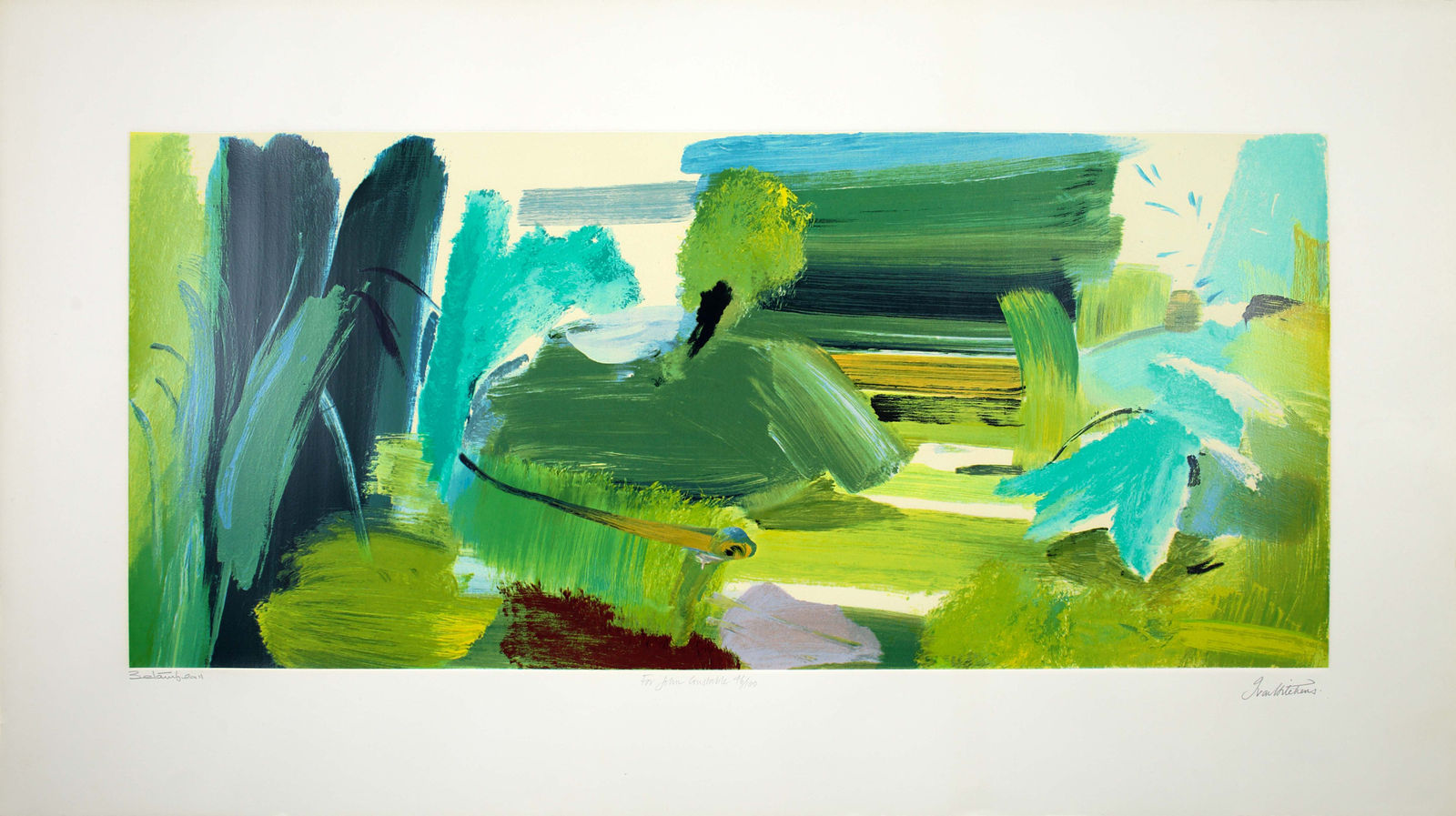 Ivon Hitchens, For John Constable, 1976