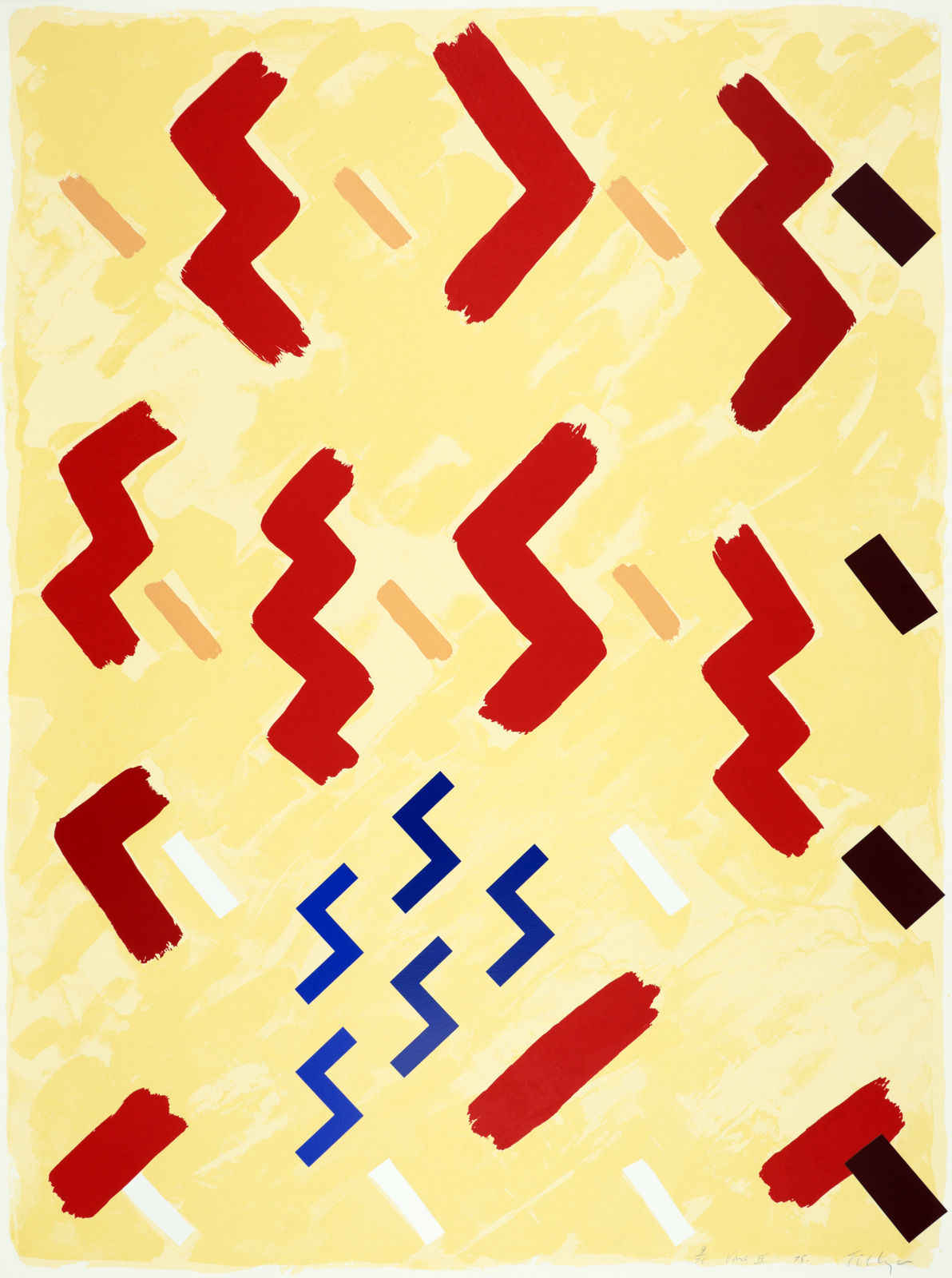 William Tillyer, Vase II, 1975