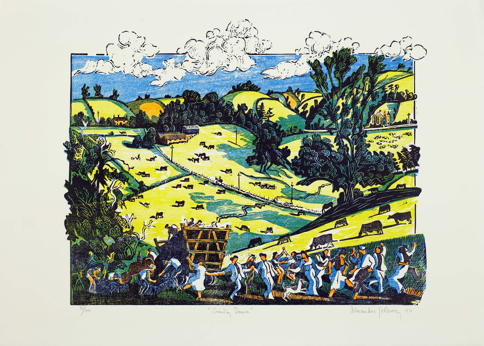 Alexander Hollweg, Country Dance - For John Constable , 1976