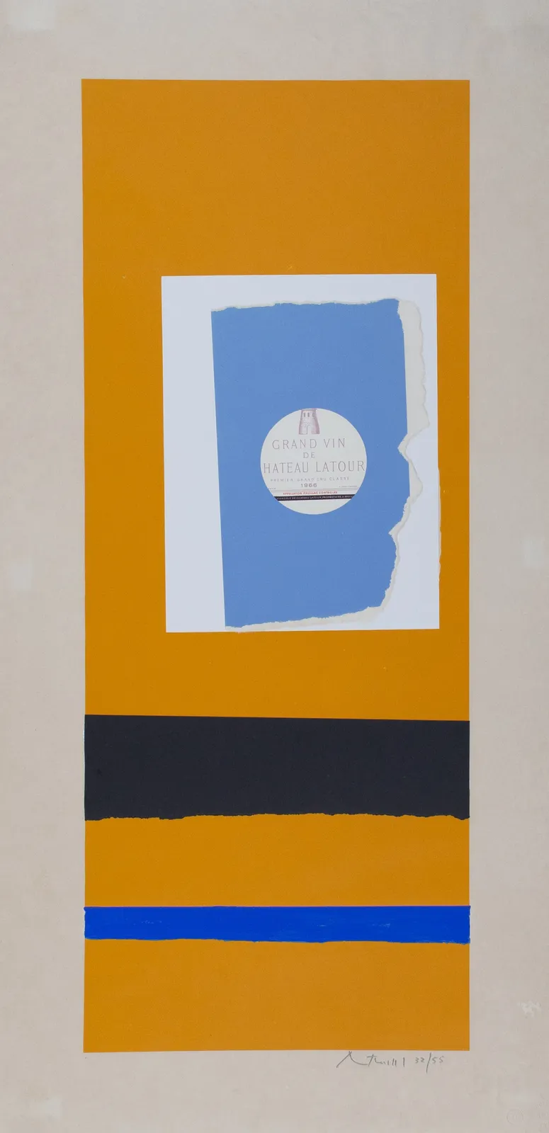 Robert Motherwell, Summer Light Series: Pauillac, No.2, 1973