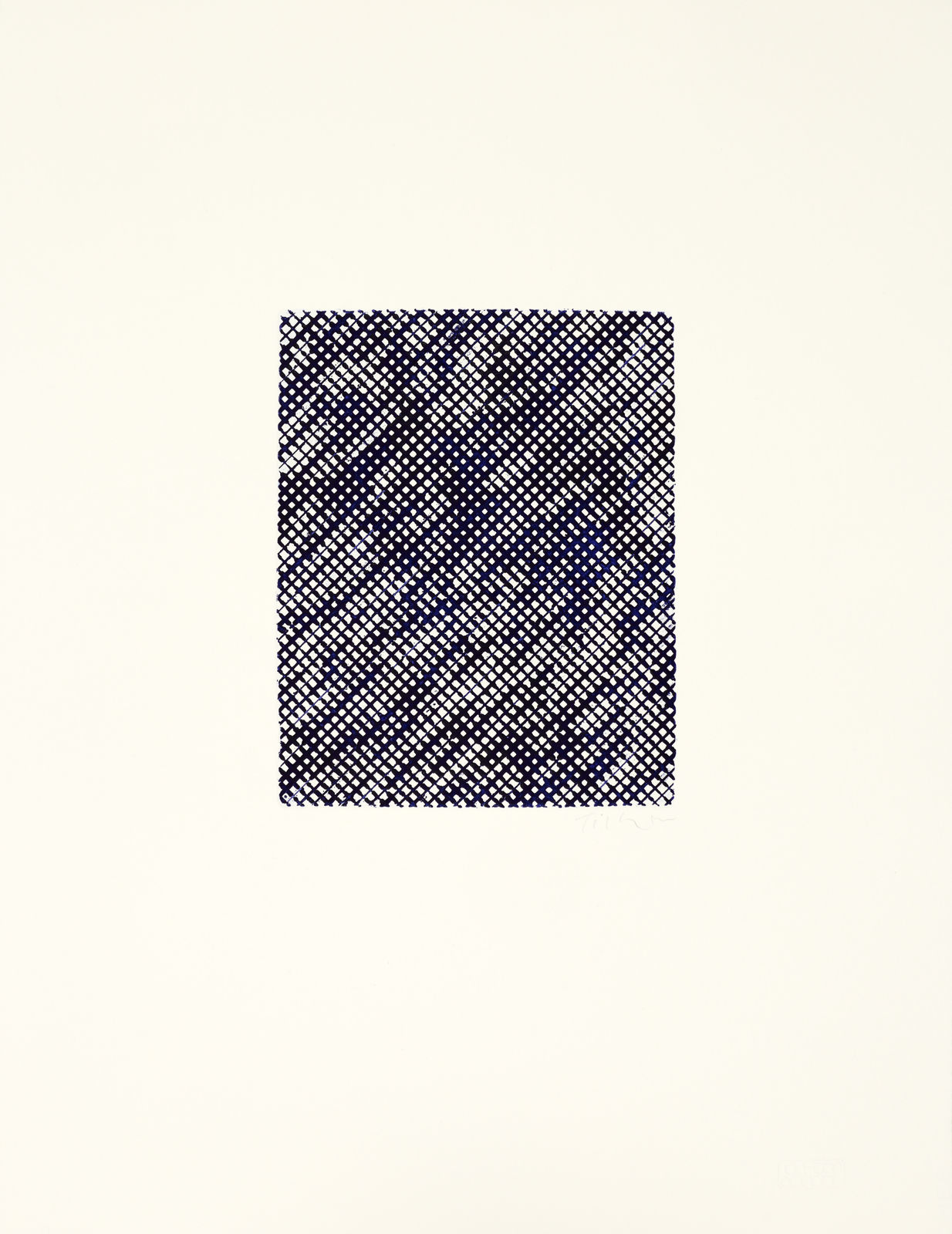 William Tillyer, Night Rain, 1974/2018