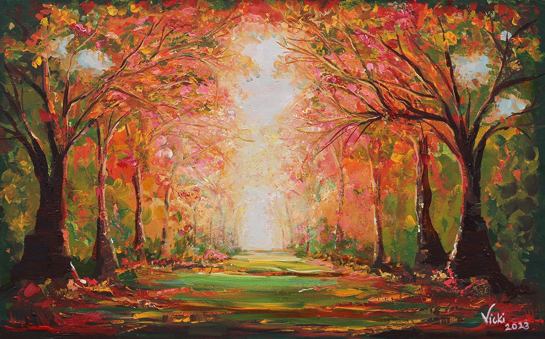 VICTORIA ADOE, Light at the end of the tunnel, 2023