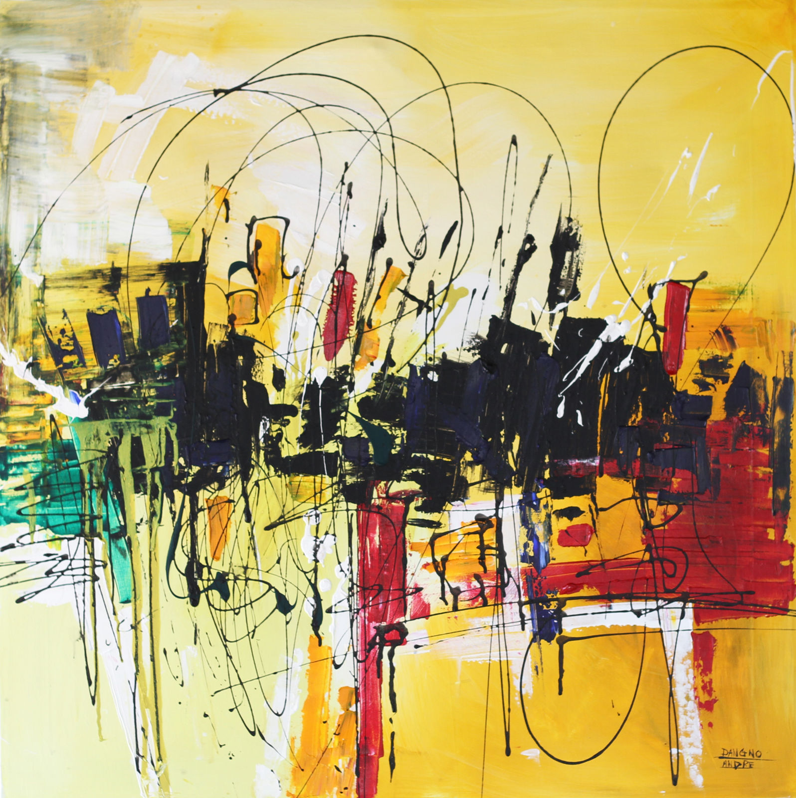 ANDRE DANGNO, L'harmonie des couleurs, 2023