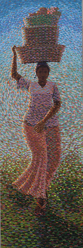 Discover Betty Acquah's Ideal Women artwork, showcasing the essence of femininity at Berj Art Gallery. Explore now.