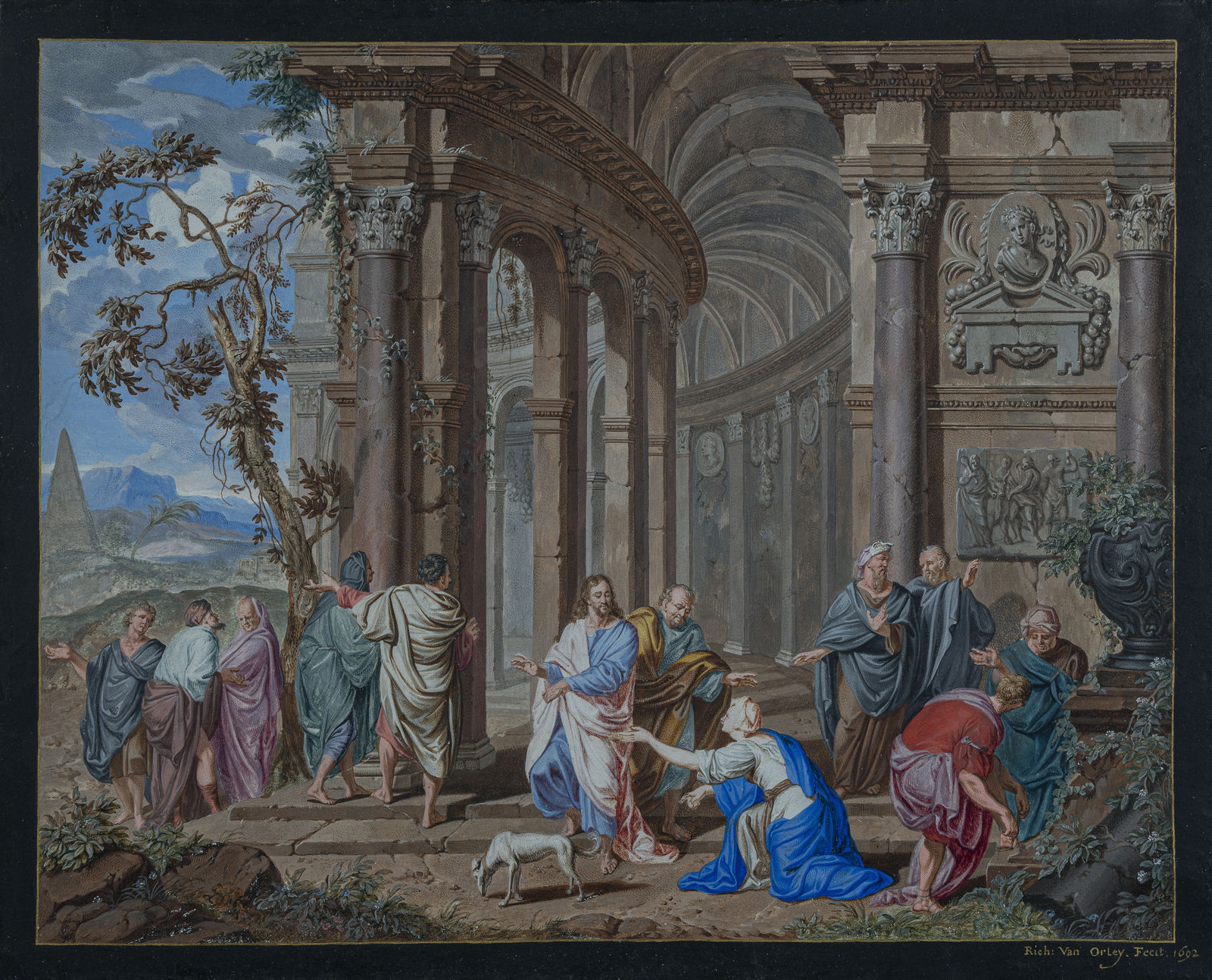 Richard van ORLEY, Jésus et la Cananéenne