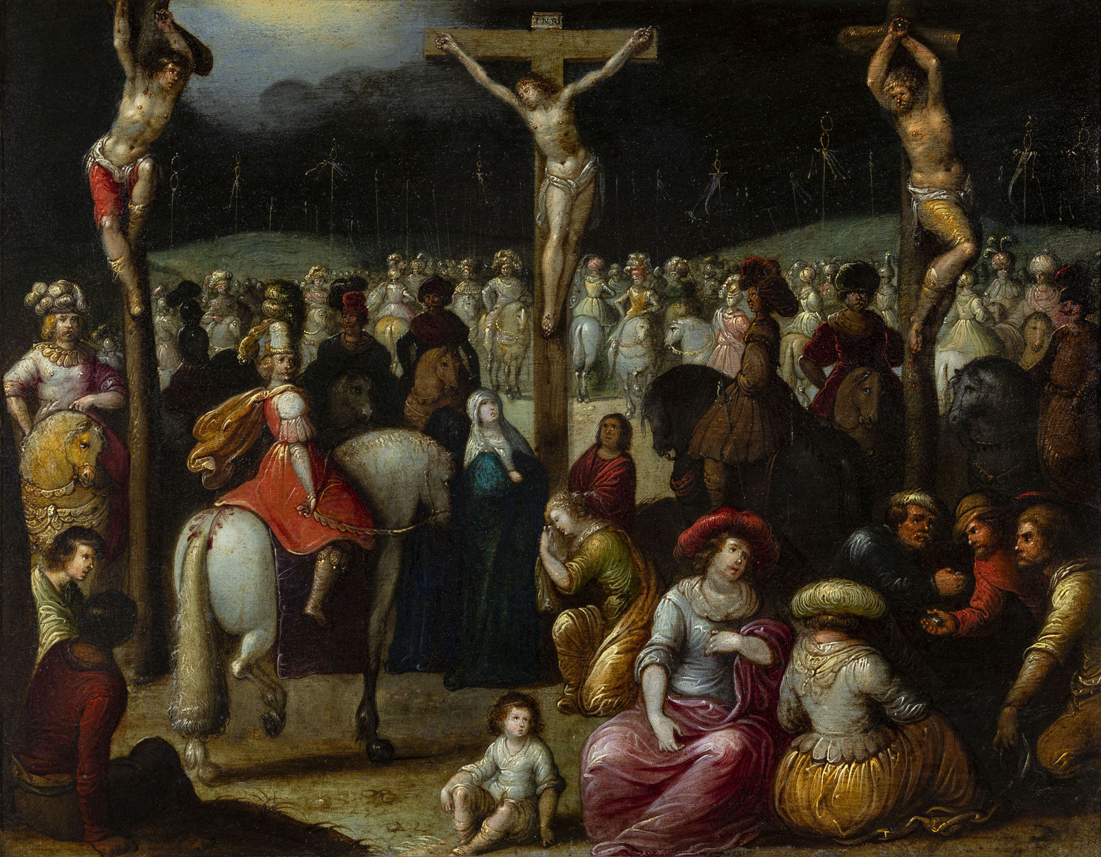 Louis de CAULLERY, Le Golgotha