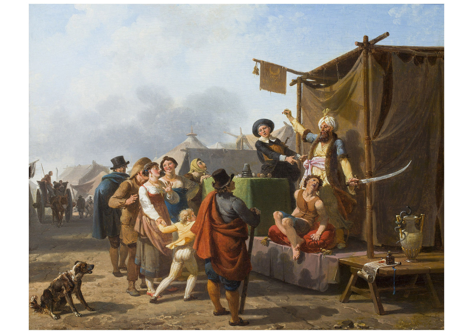 Nicolas-Antoine TAUNAY, Le charlatan