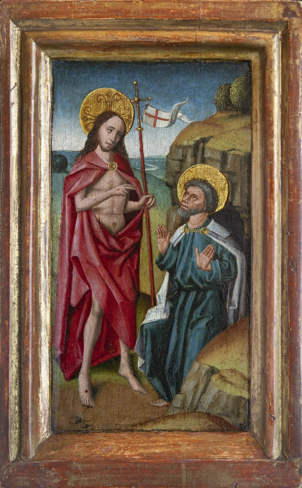 Ecole Hispano Flamande XVIème siècle, L'Incrédutlité de Saint Thomas