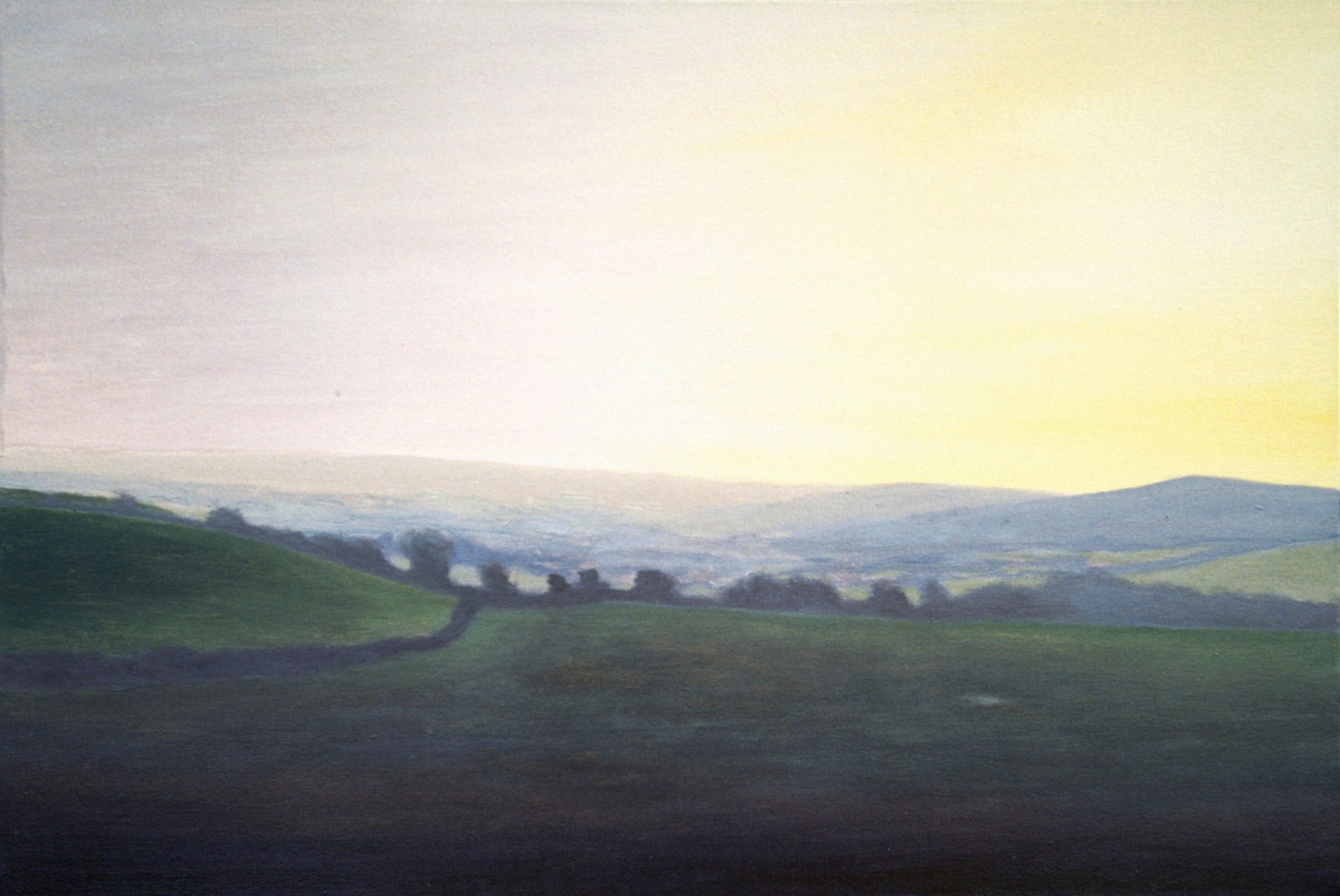 Kit Glaisyer, Bride Valley Sunset, West Dorset
